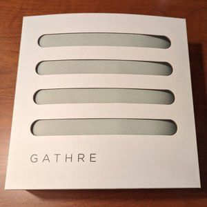 NWT Gathre Mat, Vegan Leather, Double-Sided, Mini Size (Dawn/Camel Color)